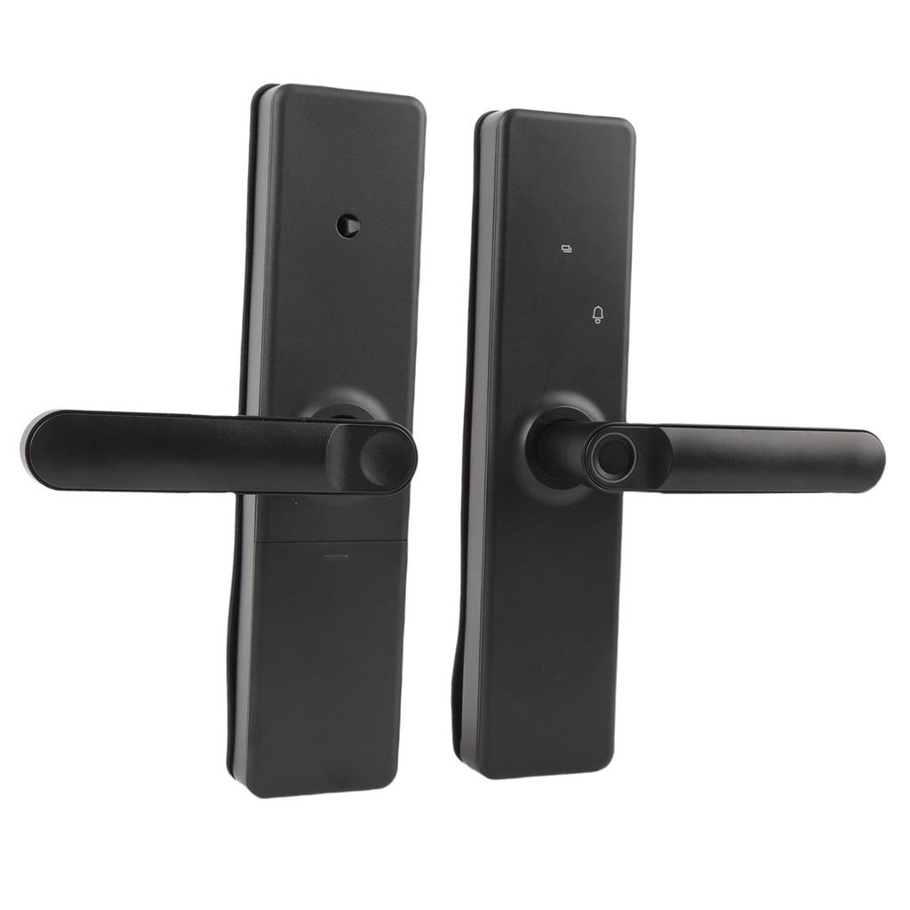 Încuietoare inteligentă cu mâner, carduri IC, chei, control de la distanță prin aplicație, parolă, amprentă, securitate, încuietoare de intrare