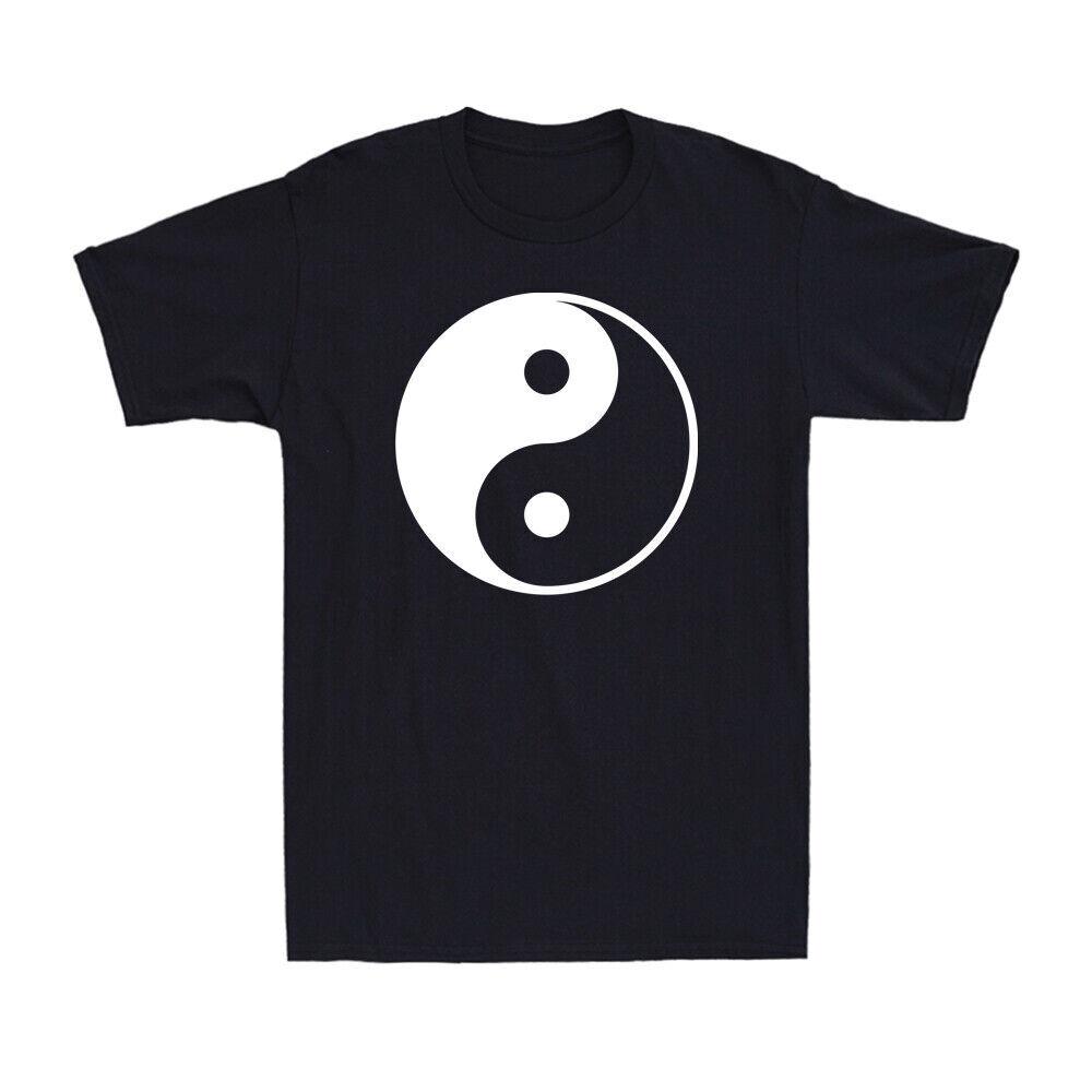 Yin Yang T Shirt Chinese Symbol Funny Universe Nature Novelty Unisexs Tshirt S