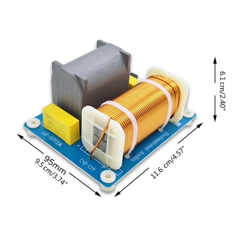 Bass Subwoofer Speaker Frequency Divider Stage Home Car Hifi Stereo DIY Crossover Filters 1200W 410Hz Auto Accessory