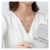 Pandora Wandering the Universe Pavé Planet Shape Saturn Set Necklace Women's Rose Gold ZT-0041