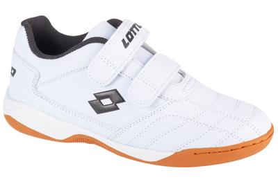 Lotto Pacer K, for Boy White Indoor Football Trainers