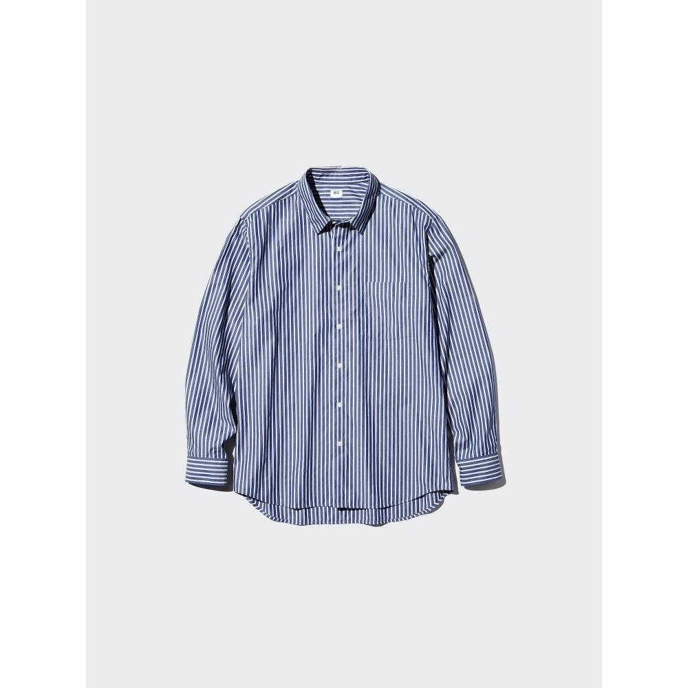 Uniqlo Japan Broad Shirt Stripes Regular Color