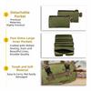 Multiple Pockets Tool Bag Durable Material High Quality Hardware Tool Storage Portable Design Rolled Up Tool Organizer