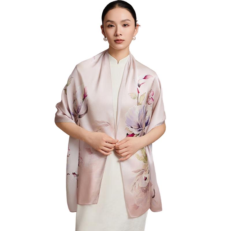 Shanghai Story 100% Mulberry Silk Scarf