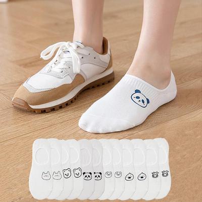 Spring Summer Women Fashion Cotton Cartoon Casual Comfortable Animal Pattern Socks Cute Funny Socks