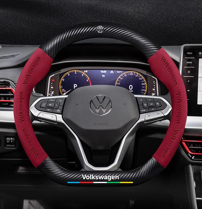 Volkswagen Lenkradabdeckung: Kompatibel mit den Modellen Lavida, Sagitar, Bora, POLO, T-Roc, CC, Lamando und Magotan