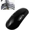 Gloss Black Motorcycle Metal Iron Short 13 5/8" Front Fender Mudguard for Forty-Eight XL1200X 2010-2017 (Pack of 1)