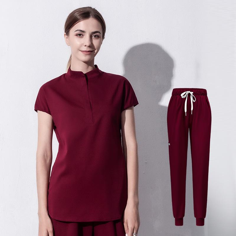 High-end surgical gowns dental operating room hand-washing gowns stretch women's hand-brushing gowns doctor and nurse