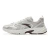 Anta Retro Versatile Shock Absorbing Wear Resistant Low Top Casual Shoes Men Sneaker Gray Ivory-White 912538821-5