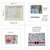 Minimalist Baby Hand & Footprint Photo Frame with Inkpad
