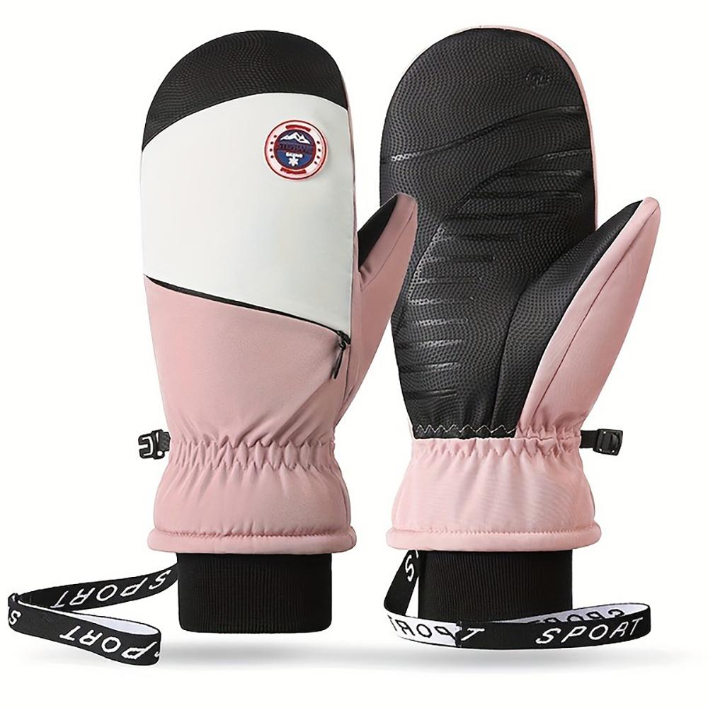 Ski Gloves Winter for Women Men Snowboard Mittens Touchscreen Snowmobile Motor Waterproof Thermal Snow