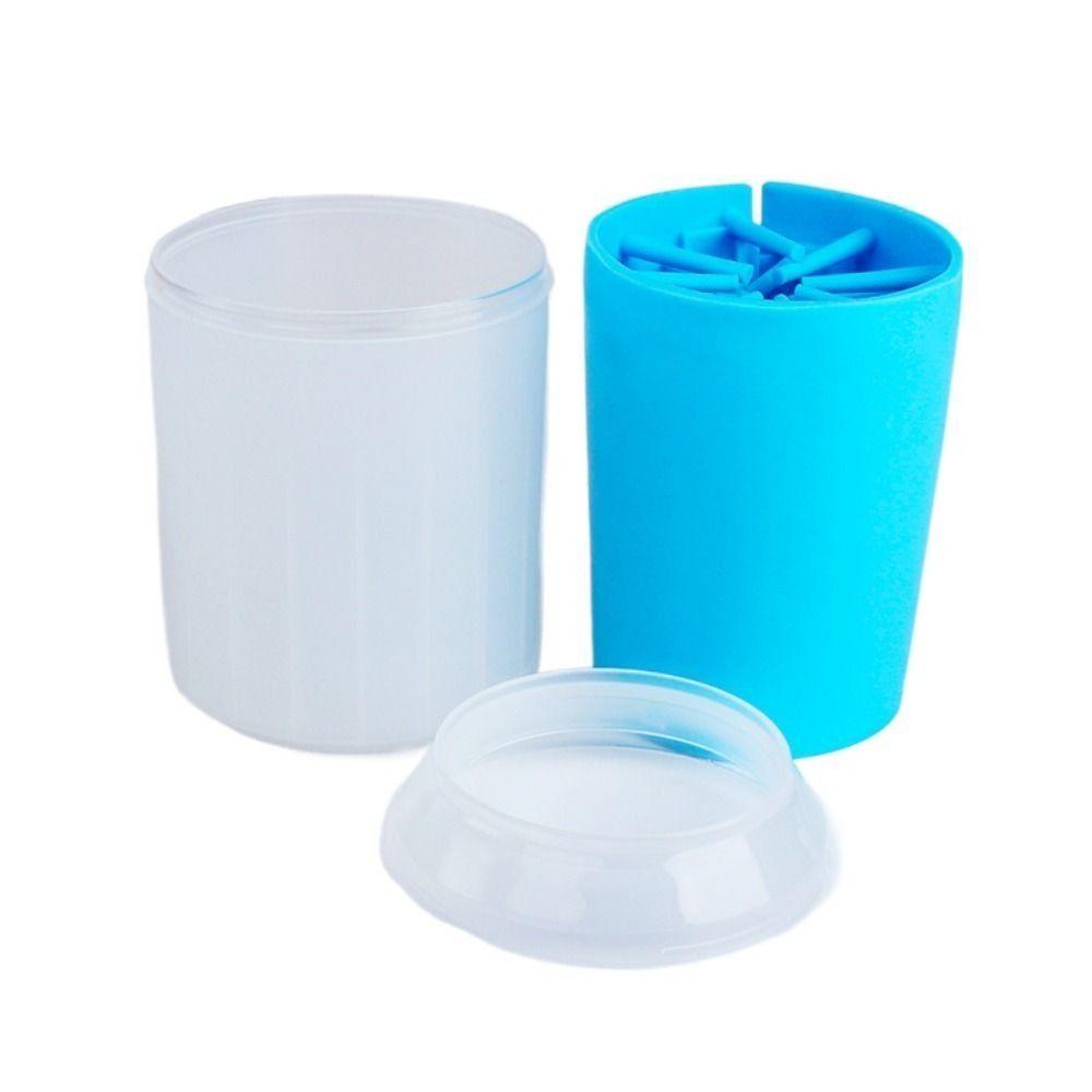 Silicone Pet Foot Washing Cup Soft Paw Clean Brush Portable Dog Paw Cleaner Cup  Home