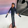 Bambola Flessibile Michael Jackson Struttura Interna Flessibile Modellabile MJ Bambola Jerky di Ratto Astratto Re del Pop Oggetto da Collezione Regalo per Fan