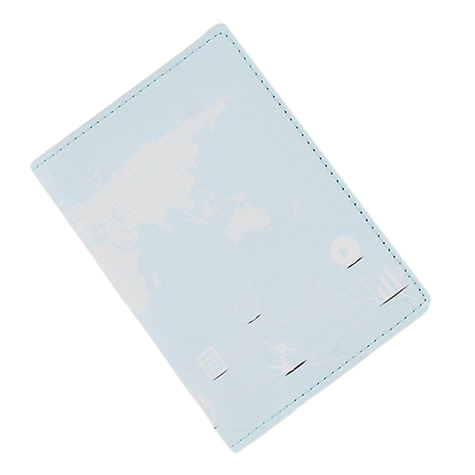 

Обложка для паспорта, чехол, органайзер для документов, водонепроницаемый кожаный держатель для хранения билетов, протектор для женщин и мужчин 4