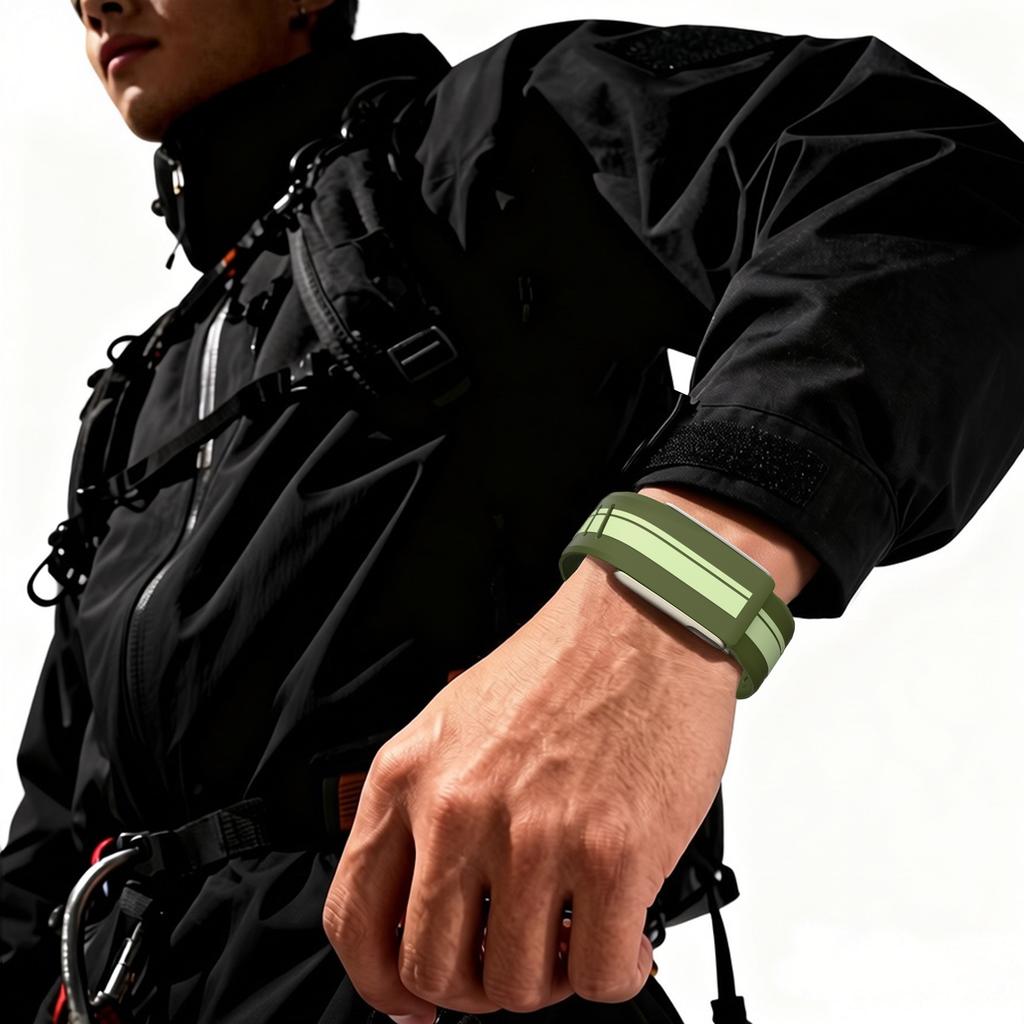 Cinturino per Orologio Sportivo per WHOOP 5.0/MG in Silicone Regolabile Impermeabile Morbido Resistente all'Usura Cinturino di Ricambio per WHOOP 5.0 ECG-MG