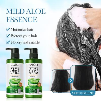 Aloë Vera Shampoo 500ml Hydraterend Reinigend Verfrissend Voedend Haarverzorging