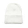 Warm Knitted Beanie For Women New Autumn Winter Skullies Fluorescent Ladies Cap