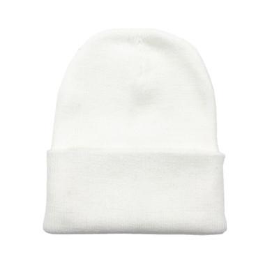 Warm Knitted Beanie For Women New Autumn Winter Skullies Fluorescent Ladies Cap