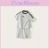 Boys Summer Letter T Shirt And Shorts Set Cotton Kids Casual Loungewear For Ages 8 And Up