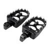 For Harley Sportster XL 883 1200 Dyna Street Bob Motorcycle FootPegs Foot Pegs 360° Roating Foot Pegs CNC Aluminum Wide Fat Part