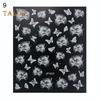 Nail Art Sticker Butterfly Moon Engraved Design Beauty Paper Multi-shaped Fingernails Decor for Professional Use