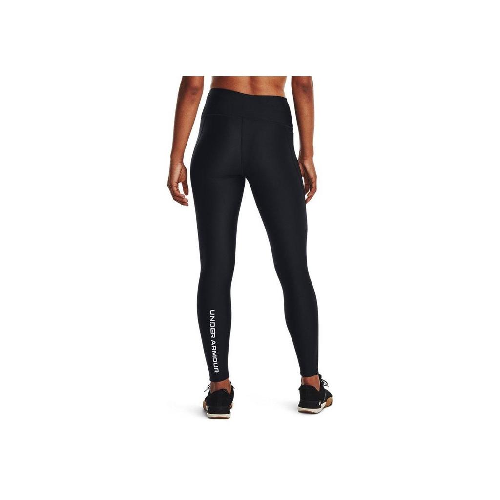 Under Armour Solid Color Training Compression Pants Women Bottoms Black 1379879-001