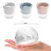 Large Silicone Ice Cube Mold BPA-free Spherical Ice Tray Easy Release One-Click Slow-Melting Ice Maker for Whiskey Bourbon