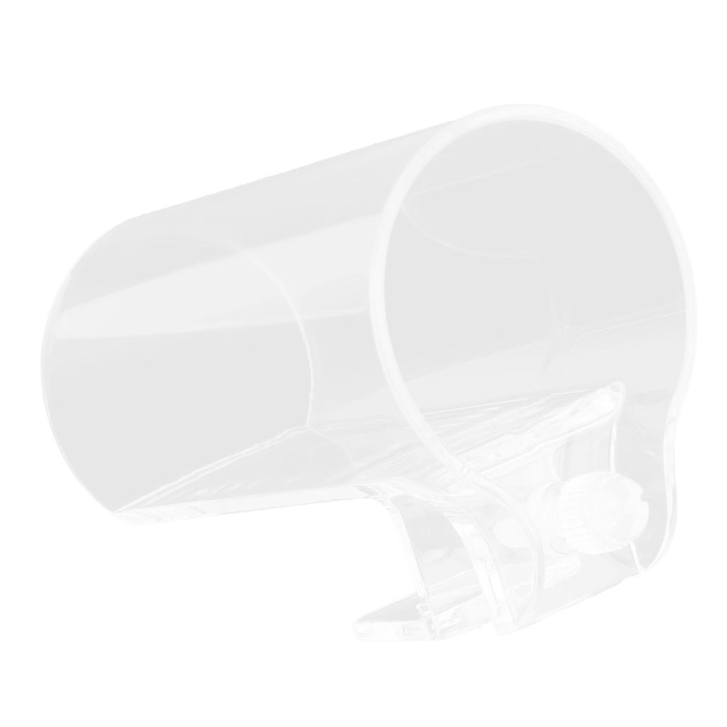 Fish Feeder Acrylic Aquarium Fish Tank Feeding Ring for Vertical and Horizontal Glass