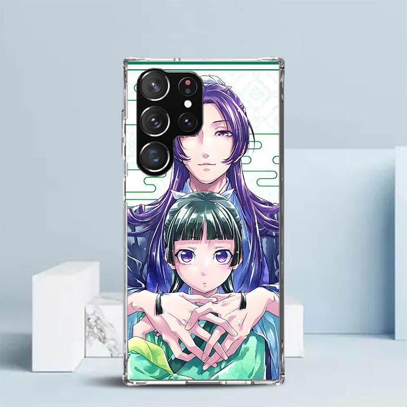 A-Apothecary D-Diaries Anime Soft Cover for Samsung Galaxy S25 Edge S26 S24 S23 Ultra Phone Case S22 S21 Plus S20 FE Print Patte