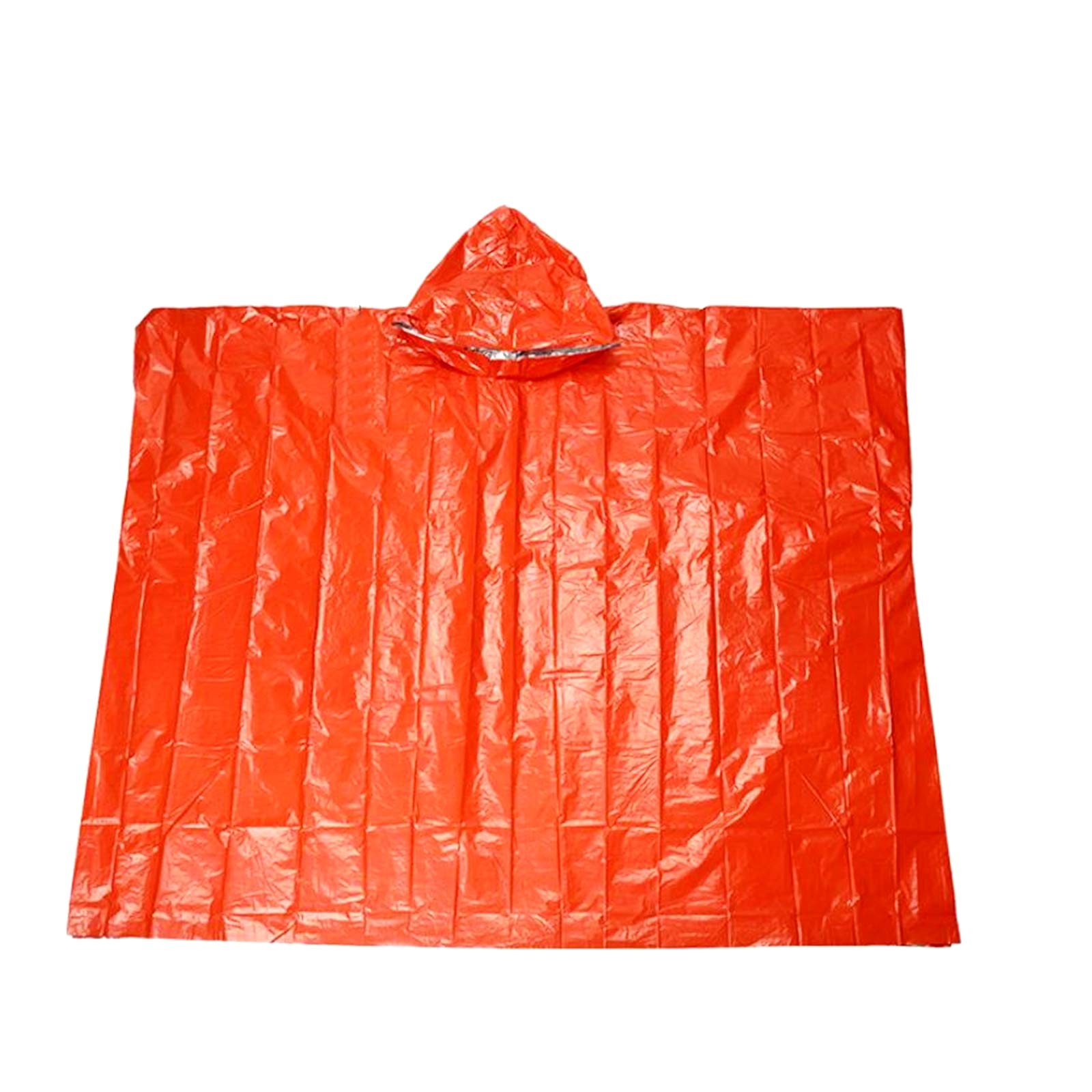 

Алюминиевое пончо-одеяло для выживания для предотвращения катастроф, сохранения тепла от холода и жары [SCGEHA] Катастрофы, На открытом воздухе, Легкое, Компактное, Принадлежности, Защита,