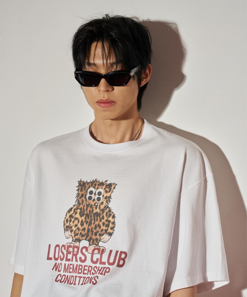 Lujeoseukeulleob Yeti Graphic Short Sleeve T-Shirt White
