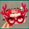 Decorative Merry Christmas Glasses Deer Horn Glasses  Children's Party