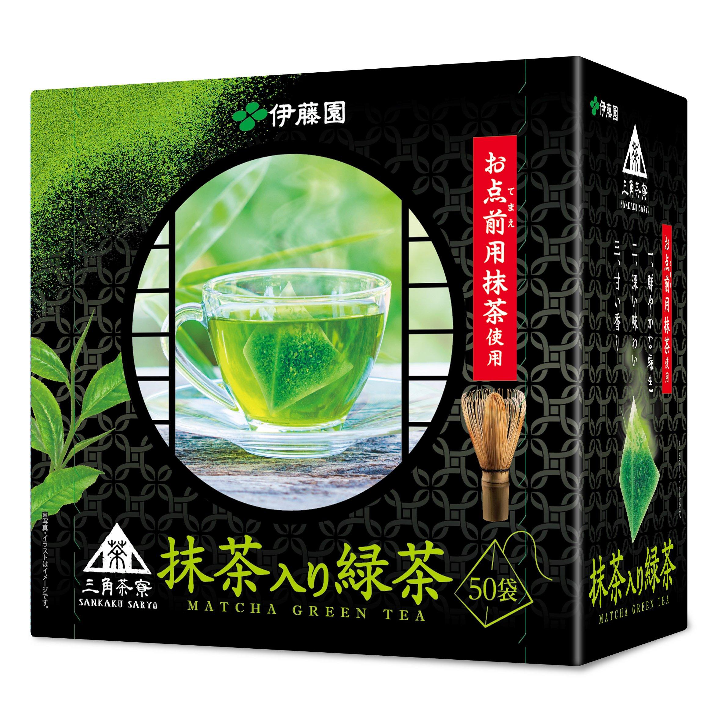 

Itoen Sankaku Saryo Matcha Green Tea Tea Bags x 50 bags 1.5g