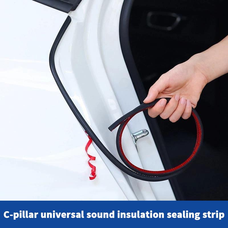 Car Door Rubber Seal Strip Anti-Scratch Protector B Pillar Car Rubber Weatherstrip Auto Door Edge Waterproof Seal Strip