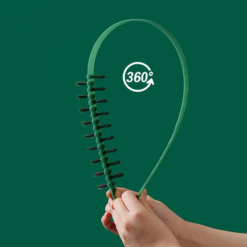 Strojová štěrbinová kartáčová hlava Kartáč na bubnovou pračku Prodloužená dekontaminace Artefakt na čištění nečistot z vnitřní stěny pračky