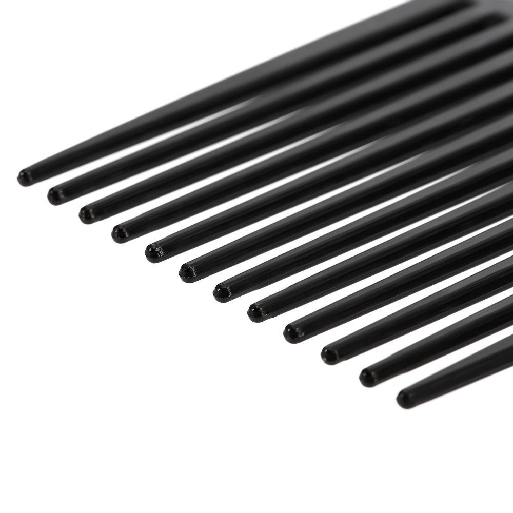 Anself 3 PCS Comb Curly Hair Brush Comb Hairdressing Styling Tool Black for Man & Woman