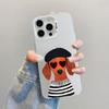 Funny Dancing Dachshund Sausage Dog Pattern Laser Phone Case For iPhone 17 Pro Max 15 16 14 Pro Max 13 11 12 Mini Pro Max Covers