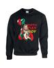 Maglione di Natale Ragazzo Compleanno Gesù, Divertente Felpa Unisex Giorno di Natale Babbo Natale