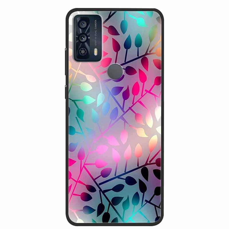 For TCL 20Y 20E Case Luxury Soft Silicone TPU Back Cover For TCL 20Y 20B Phone Cases TCL20Y 20 Y TCL20E Cute 6125F Funda Cartoon