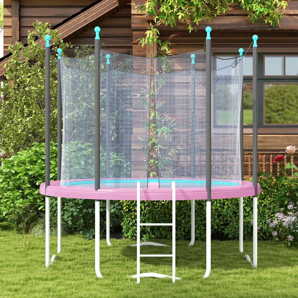 Replacement Spring Cover for Trampolines, Waterproof, Tear-Resistant, diameter 244 cm, Pink