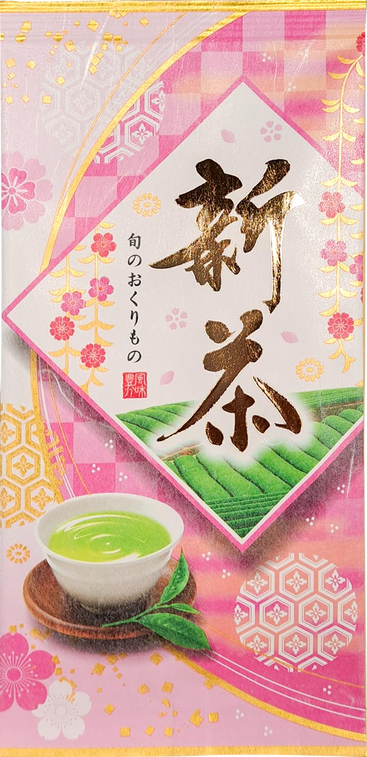 Haradaen 2026 New Tea Green Tea Soft Tea Leaves Seasonal Flavor Premium Kakegawa Tea 100g Deep-Steamed Momo-jirushi