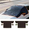Snow Cover For Car Windshield Waterproof Reflective Protector Snow Cover Protector For Frost Indoor Outdoor SUVs Automotive