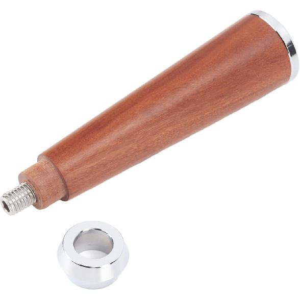 M10 Bottomless Portafilter Coffee Portafilter Handle Coffee Brewer Handle Solid Wooden Coffee Filter Handle Espresso Machine Wood Handle Coffee Maker