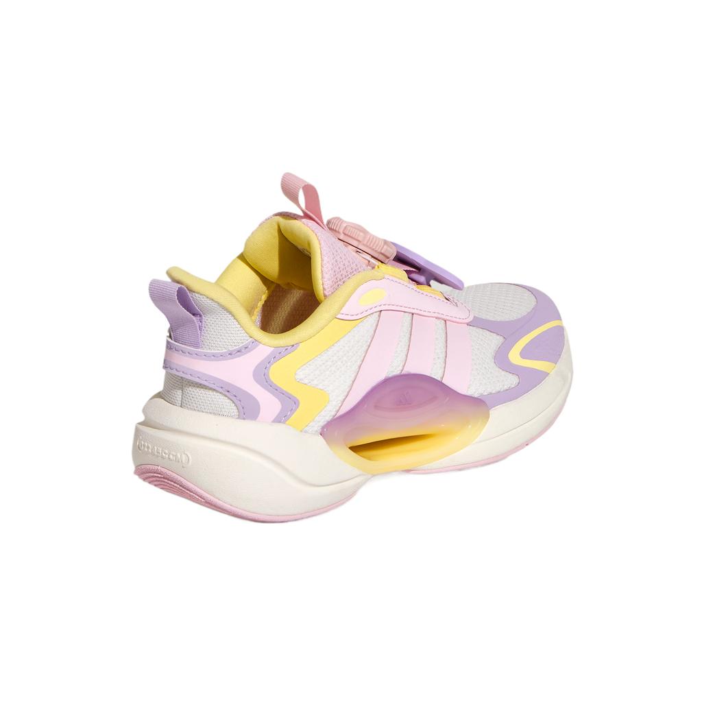 Adidas Galaxy Synthetic Leather Fabric Scout Habu Rotating Button Sports Casual Low Top Running Shoes Kids sneakers KH5650