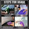 3-in-1 Car Ceramic Coating Spray Set contains 120g auto nano ceramic polishing spraying wax act car paint scratch repair remover