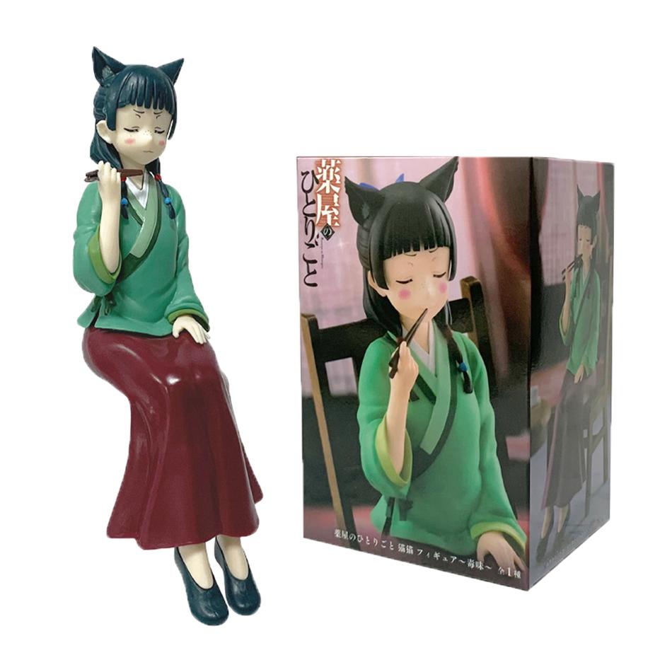 Q Toy Gift Version Anime The Apothecary Diaries Figure Maomi Action Figural Pvc Model Kawaii Car Decoration Doll Kids Christmas