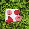 Creative Poppys Flower Shaped Silicone Mold Unique Home Decorations Mould High Temperature Resistant Jewelry Molds