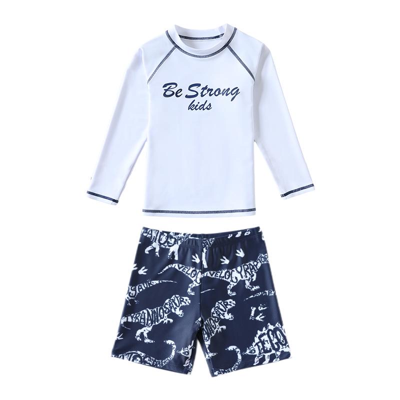 Kids' Quick-Dry Boys' Split Swimsuit Set: XS-L Summer Swim Trunks