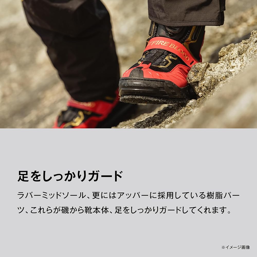 Shimano Limited Pro Gore-Tex Fishing Shoes Blood Red Size 23