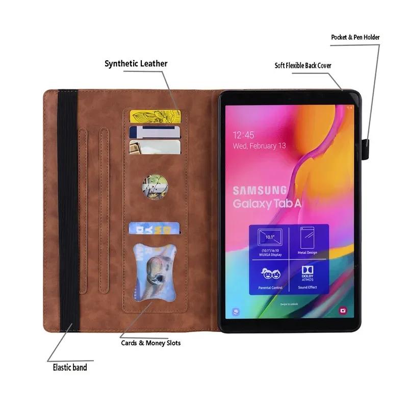 For Lenovo Tab K11 Plus Case 11.45 Inch Fashion Wallet Stand Tablet Cover For Coque Lenovo K11 Plus Tb352fu Tb352xu Case Funda